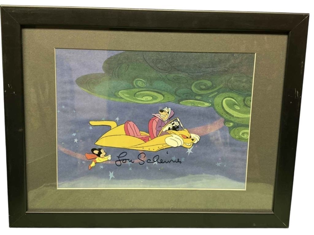 Mighty Mouse: The New Adventures (1987[x=#8211/]1988) - Original Signed Animation Cel #2 (1 of 2)