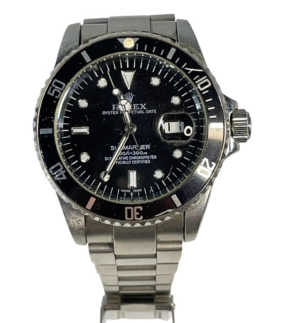 Monsters: The Lyle and Erik Menendez Story (2022-) - Erik Menendez Faux Rolex Watch: Monsters: The Lyle and Erik Menendez Story (2022-) - Erik Menendez Faux Rolex Watch.Comes with a letter of authenticity from the prop master.Original faux Rolex watch worn by "Erik Menendez", played b