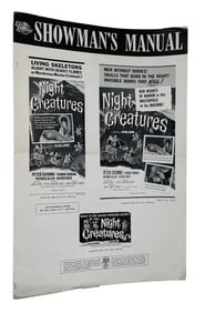 Night Creatures (1962) - Press Book
