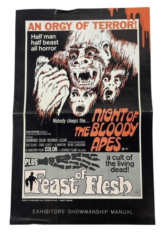 Night of the Bloody Apes (1969) - Press Book (1 of 3)