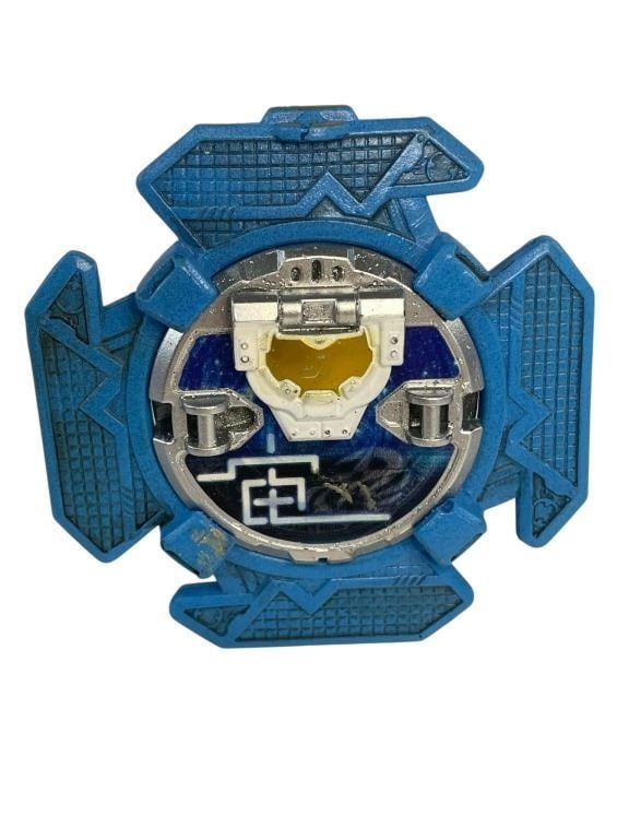 Power Rangers Ninja Steel (2017[x=#8211/]2018) - Blue Ranger Ninja Power Star Morpher: Power Rangers Ninja Steel (2017[x=#8211/]2018) - Blue Ranger Ninja Power Star Morpher.Original ninja power star used by the "Blue Ranger" to morph in the superhero television series 'Power Rangers Nin