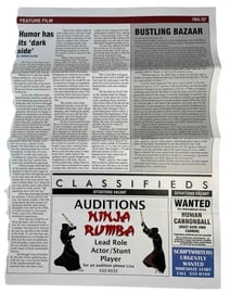 Power Rangers Operation Overdrive (2007) - Blue Ranger (Gareth Yuen) Audition Page