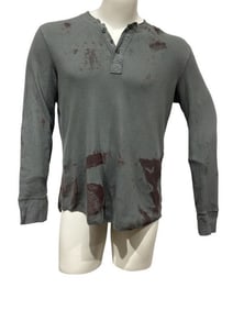 Quarantine (2008) - Lawrence (Greg Germann) Love Sleeved Shirt (Placed Under Fletcher's Head)