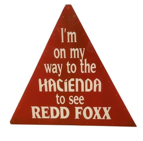 Redd Foxx - Las Vegas Show Acrylic Sign