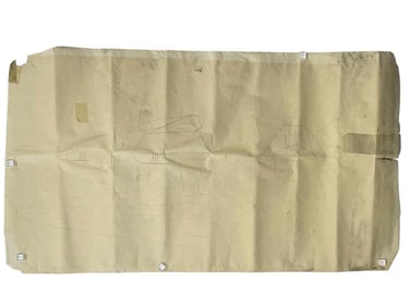 Space: 1999 (1975[x=#8211/]1977) - Glider Artwork - Double Sided (22" x 40" Martin Bower)