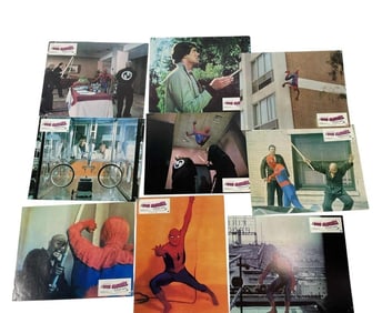 The Amazing Spider-Man (1977[x=#8211/]1979) - Set of 16 French and German Lobby Cards