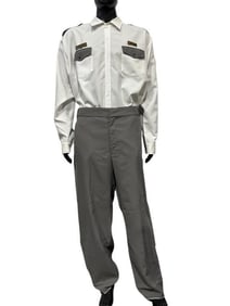 The Belko Experiment (2016) - Evan (Gregg Henry) Front Door Security Costume With Name Tags