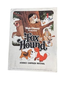 The Fox and the Hound (1981) - Advance Campaign Materials
