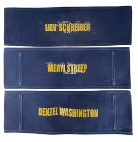 The Manchurian Candidate (2004) - Chairbacks (Denzel Washington-Meryl Streep-Liev Schreiber)