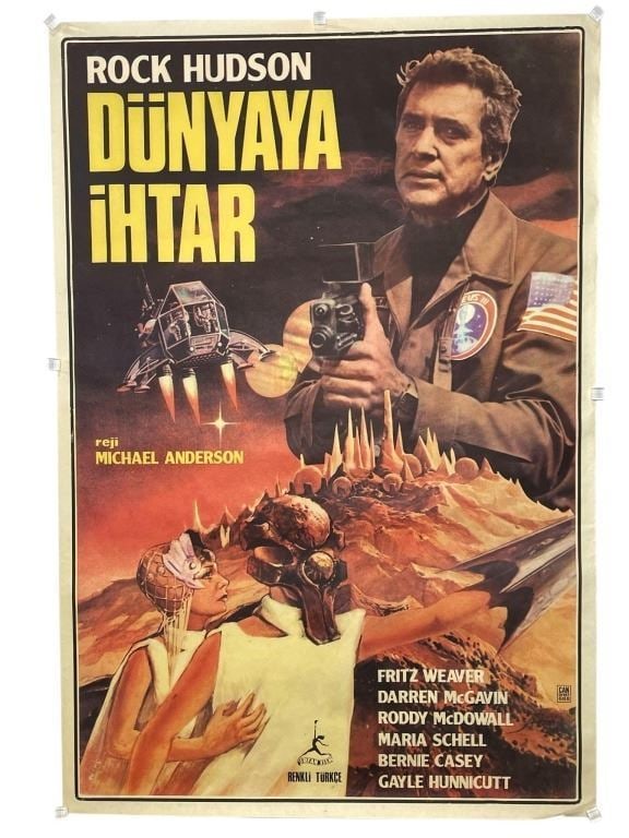 The Martian Chronicles (1980) - Large Turkish Movie Poster (26 1/2" x 39 1/2") (1 of 1)