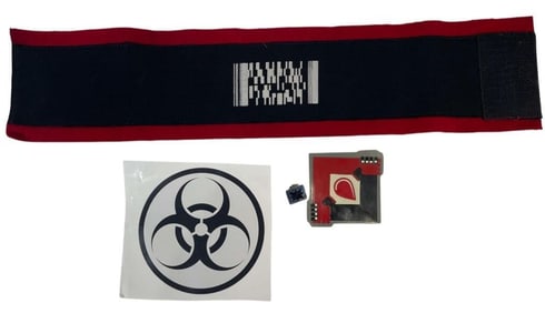 The Strain (2014[x=#8211/]2017) - Armband, Patch, Biohazard Decal and Partnership Pin