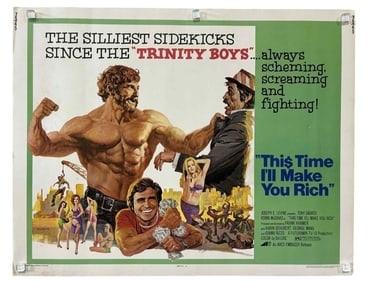 This Time I'll Make You Rich (1974) - Half-Sheet Poster