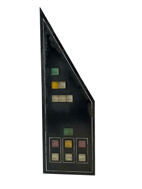 Battlestar Galactica (2004 - 2009) - Galactica Panel - Lot A: Battlestar Galactica (2004 - 2009) - Galactica Panel - Lot A.Measuring 25".Original Galactica panel used in Galactica's corrridors in the science fiction television series 'Battlestar Galactica' (2004