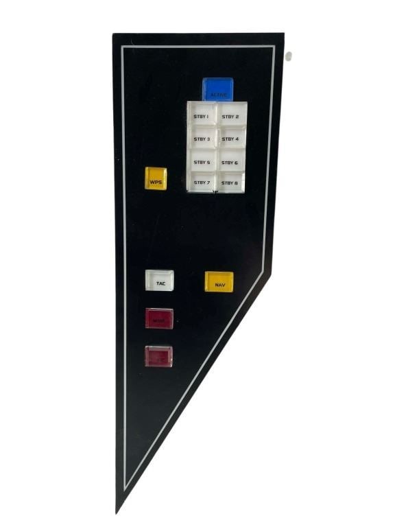 Battlestar Galactica (2004 - 2009) - Galactica Panel - Lot B: Battlestar Galactica (2004 - 2009) - Galactica Panel - Lot B.Measuring 25".Original Galactica panel used in Galactica's corrridors in the science fiction television series 'Battlestar Galactica' (2004