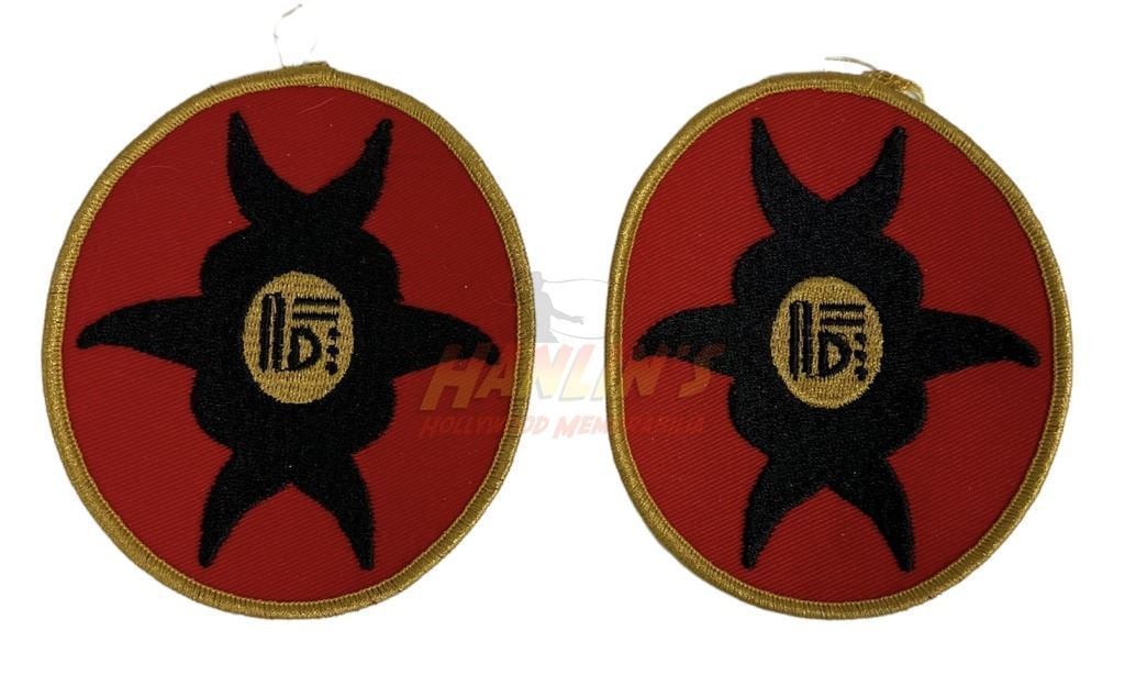 Blade II (2002) - Set of 2 Blood Pack Patches: Blade II (2002) - Set of 2 Blood Pack Patches.Original set of 2 blood pack patches used in the production of the Guillermo del Toro directed 'Blade II' (2002), the superhero movie where, Blade forms