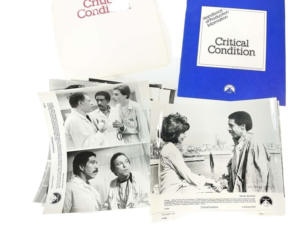 Critical Condition (1987) - Press Kit - 2