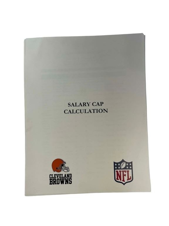 Draft Day (2014) - Ali (Jennifer Garner) Salary Cap Calculation File: Draft Day (2014) - Ali (Jennifer Garner) Salary Cap Calculation File.Original salary cap calculation file used by "Ali", played by Jennifer Garner in the production of the Ivan Reitman directed sports