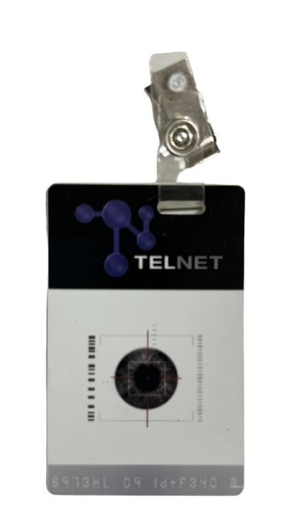 Gamer (2009) - Telnet Employee I.D Badge: Gamer (2009) - Telnet Employee I.D Badge.Original I.D badge for a Telnet employee used in the Mark Neveldine and Brian Taylor directed science fiction action film 'Gamer' (2009), where in a future min