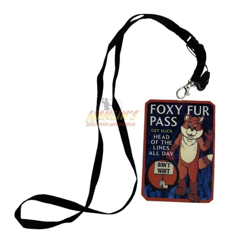 Lucifer (2016-2021) - Furry Head of the Line Pass (Season 3): Lucifer (2016-2021) - Furry Head of the Line Pass (Season 3).Used in season 3 episode 25 titled 'Boo Normal'.Original furry head of the line pass used in the production of the fantasy television serie