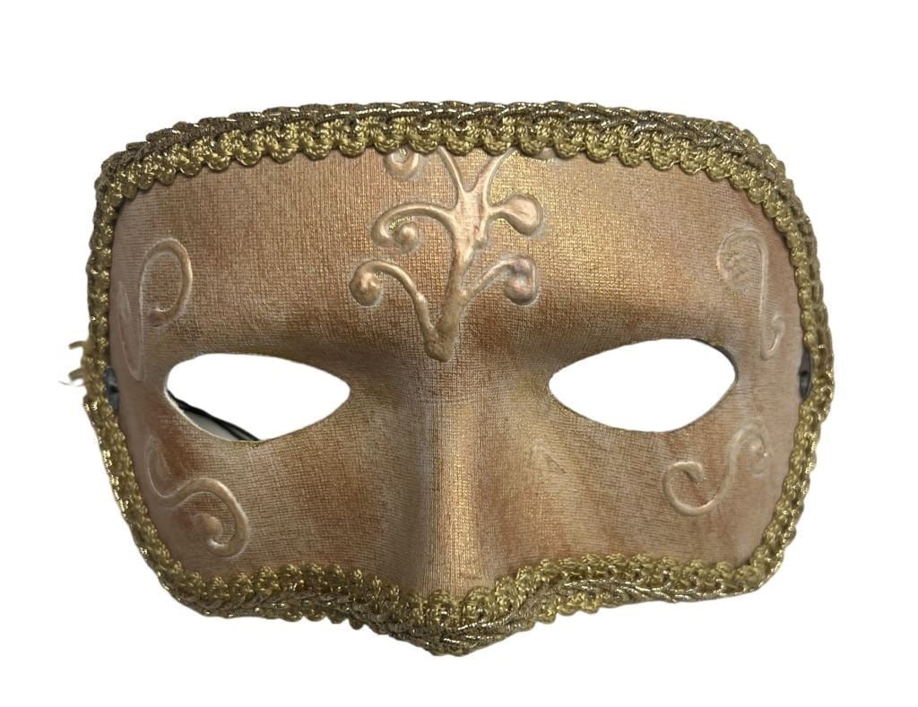 Lucifer (2016-2021) - Masquerade Mask (Season 4) - Lot A: Lucifer (2016-2021) - Masquerade Mask (Season 4) - Lot A.Used in season 4, episode 9 titled 'Save Lucifer'.Made of plastic.Original masquerade mask used in the production of the fantasy television ser