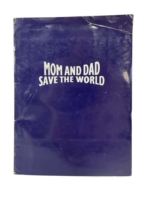 Mom and Dad Save the World (1992) - Press Kit: Mom and Dad Save the World (1992) - Press Kit.Measuring roughly 9" x 14".Original press kit for the Greg Beeman directed comedy film 'Mom and Dad Save the World' (1992), starring Teri Garr and Jeffrey