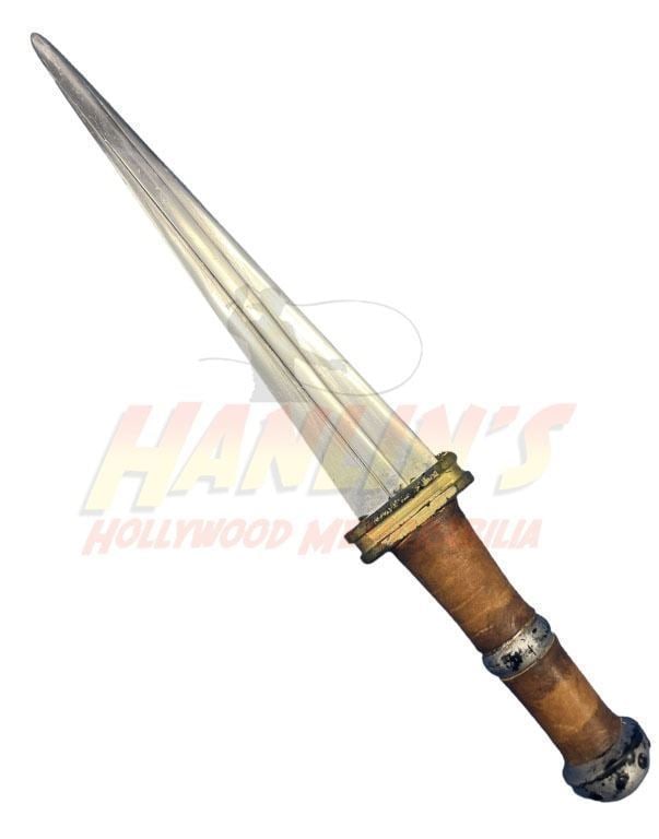 Once Upon a Time (2011-2018) - Dagger (Aluminum): Once Upon a Time (2011-2018) - Dagger (Aluminum).Has an aluminum blade with a leather wrapped resin handle.Comes with a COA co-signed by the show's prop fabricator.Original dagger used by different ch
