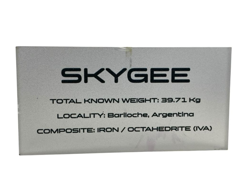 Passengers (2016) - Meteorite Identification Plaque (Avalon's Observation Deck) (1 of 2)