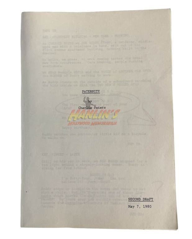 Paternity (1981) - Original Script (From Joel Silver) - 3