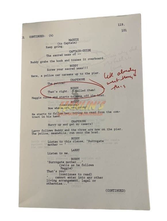 Paternity (1981) - Original Script (From Joel Silver) - 4