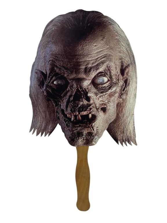 Tales from the Crypt Presents: Bordello of Blood Bordello of Blood (1996) - Movie Promo Facemask: Tales from the Crypt Presents: Bordello of Blood Bordello of Blood (1996) - Rare Movie Promo Facemask (Owned by Producer Joel Silver).Rare promo facemask with two eye holes.Measuring 14".From the