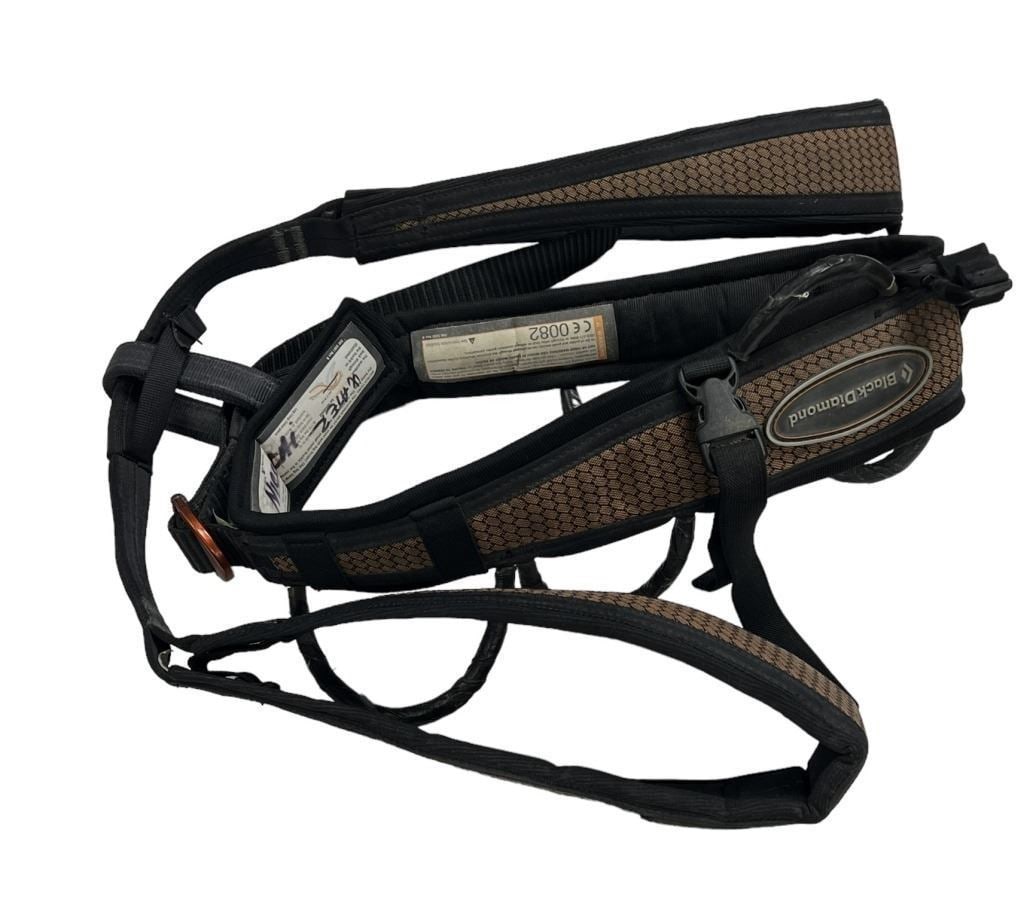 The Cave (2005) - Dr. Nicolai (Marcel Iures) Climbing Harness: The Cave (2005) - Dr. Nicolai (Marcel Iures) Climbing Harness.Has his name written inside.Original nylon climbing harness used by "Dr. Nicolai", played by Marcel Iures in the production of the Bruce H