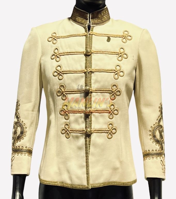 The Last Remake of Beau Geste (1977) - General Pecheur (Henry Gibson) Dress Jacket: The Last Remake of Beau Geste (1977) - General Pecheur (Henry Gibson) Dress Jacket. Has the original western costume label inside. Seen in the ballroom dancing scenes.Original jacket worn by "General