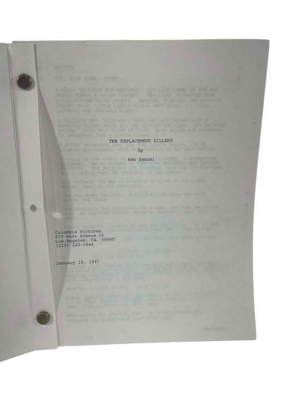 The Replacement Killers (1998) - Script - 2
