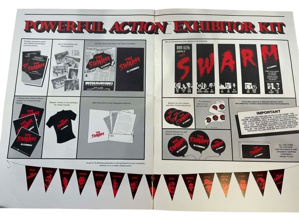 The Swarm (1978) - Press Screening Folder - 4