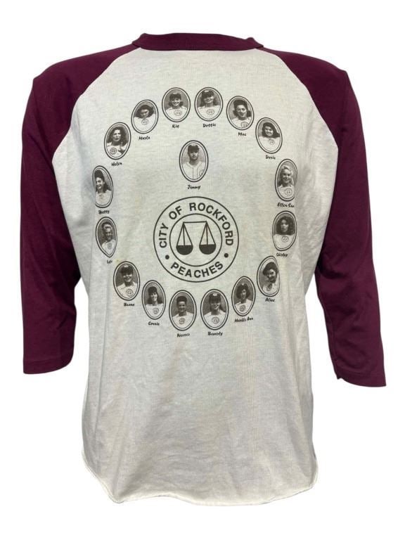 A League of Their Own (1992) - Crew Shirt: A League of Their Own (1992) - Crew Shirt.Size XL.Original 3/4 sleeve Shirt given to the cast and crew on the Penny Marshall directed sports comedy drama film 'A League of Their Own' (1992), that