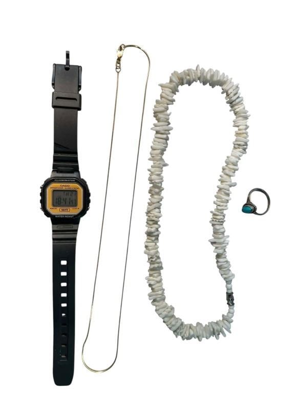 Adrift (2018) - Tami Oldham (Shailene Woodley) Watch, Ring and Necklace's: Adrift (2018) - Tami Oldham (Shailene Woodley) Watch, Ring and Necklace's.Original watch, ring and necklace's used by "Tami Oldham", played by Shailene Woodley in the Baltasar Korm?kur directed