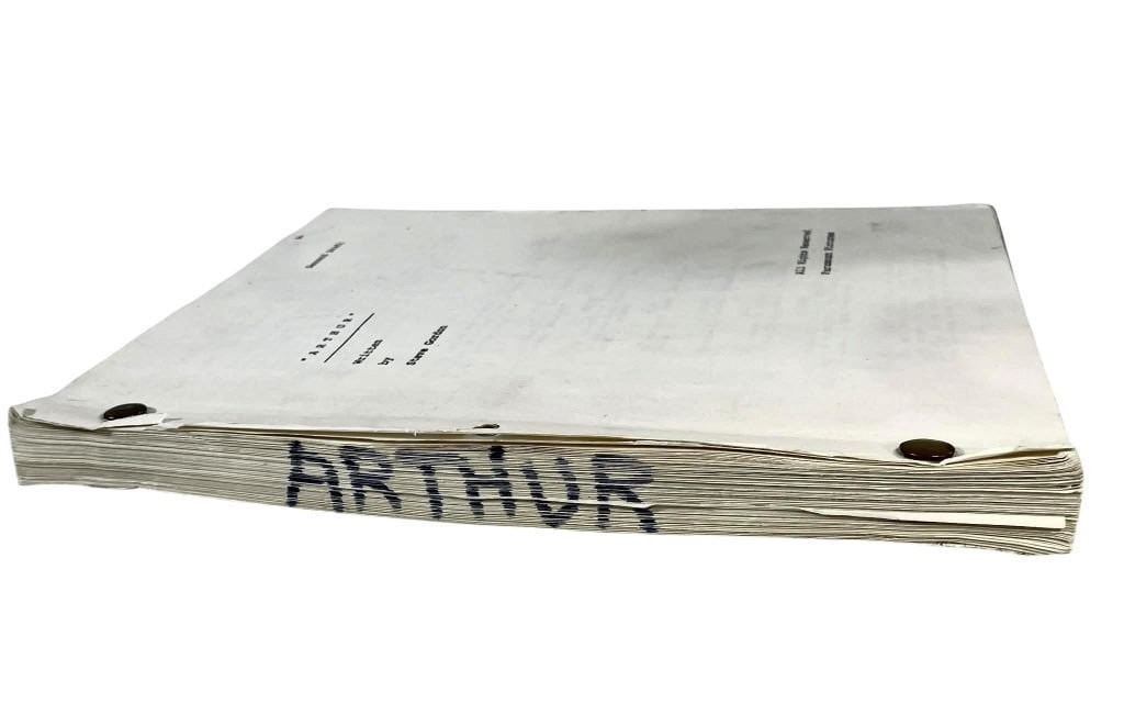 Arthur (1981) - Original Script (From Joel Silver) - 2