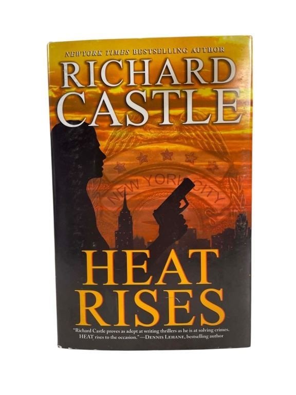 Castle (2009[x=#8211/]2016) - Castle (Nathan Fillion) Prop "Heat Rises" Book (1 of 4)