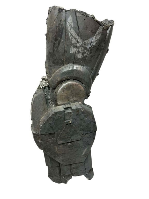 Iron Man 2 (2010) - Drone Part: Iron Man 2 (2010) - Drone Part.Made of hard foam.Measuring 27" x 12".Original prop drone piece used in the production of the Jon Favreau directed superhero film 'Iron Man 2' (2010), where with the wor