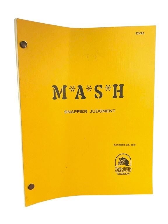 M*A*S*H (TV Series 1972[x=#8211/]1983) - Script (1 of 3)