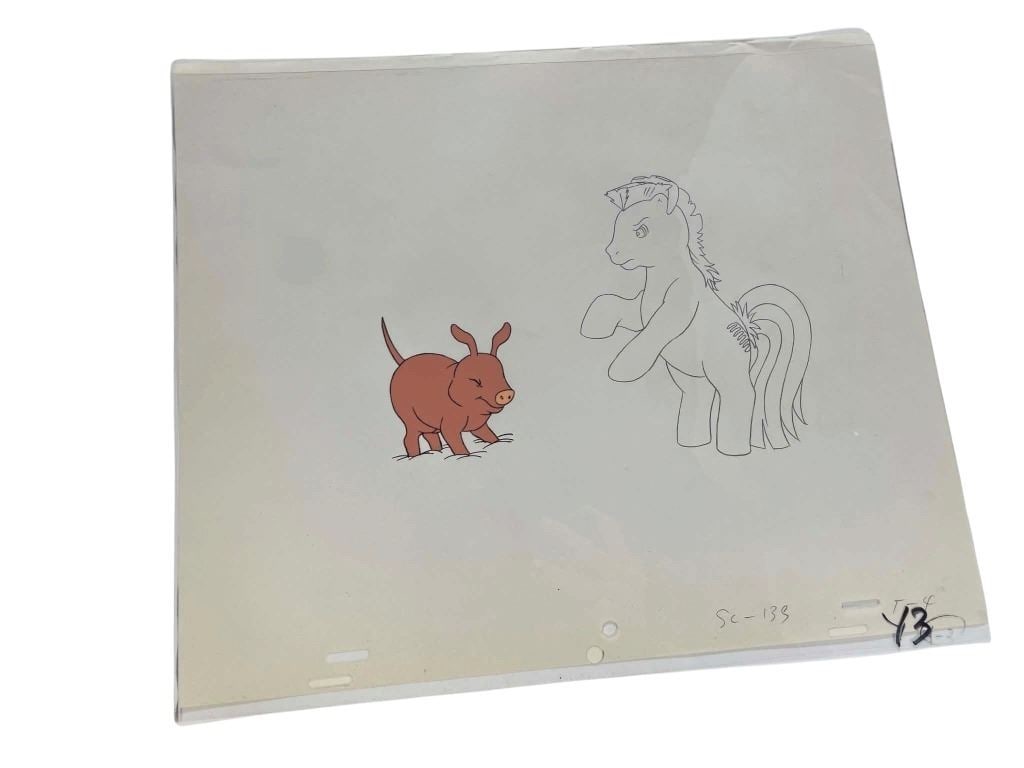 My Little Pony (1986[x=#8211/]1987) - Original Animation Cel (1 of 2)