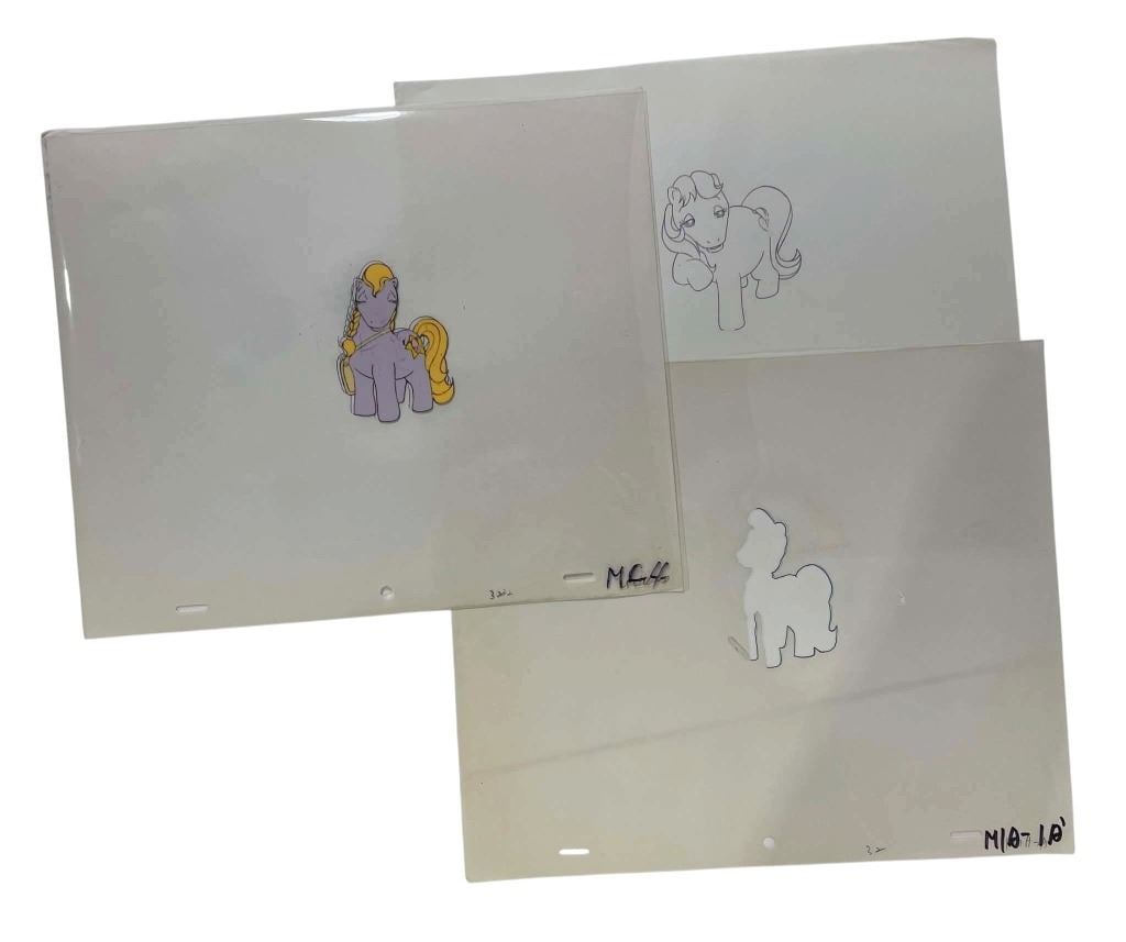 My Little Pony (1986[x=#8211/]1987) - Original Animation Cel Set (1 of 2)