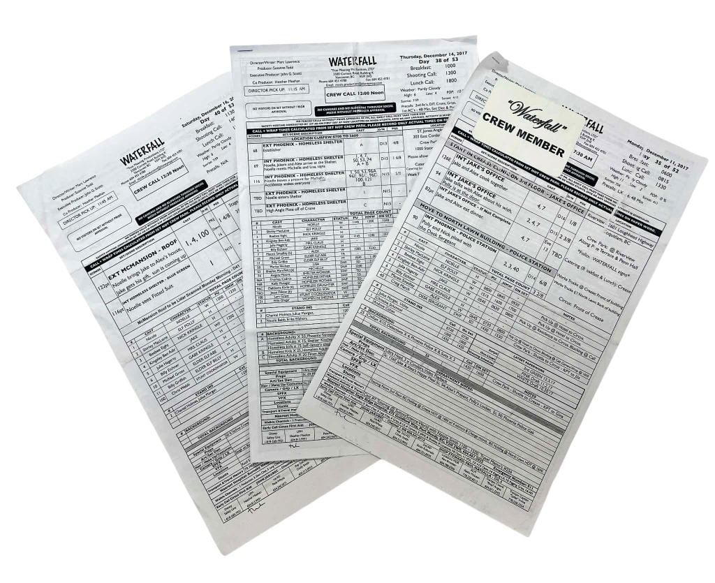 Noelle (2019) - Call Sheet Collection (1 of 1)