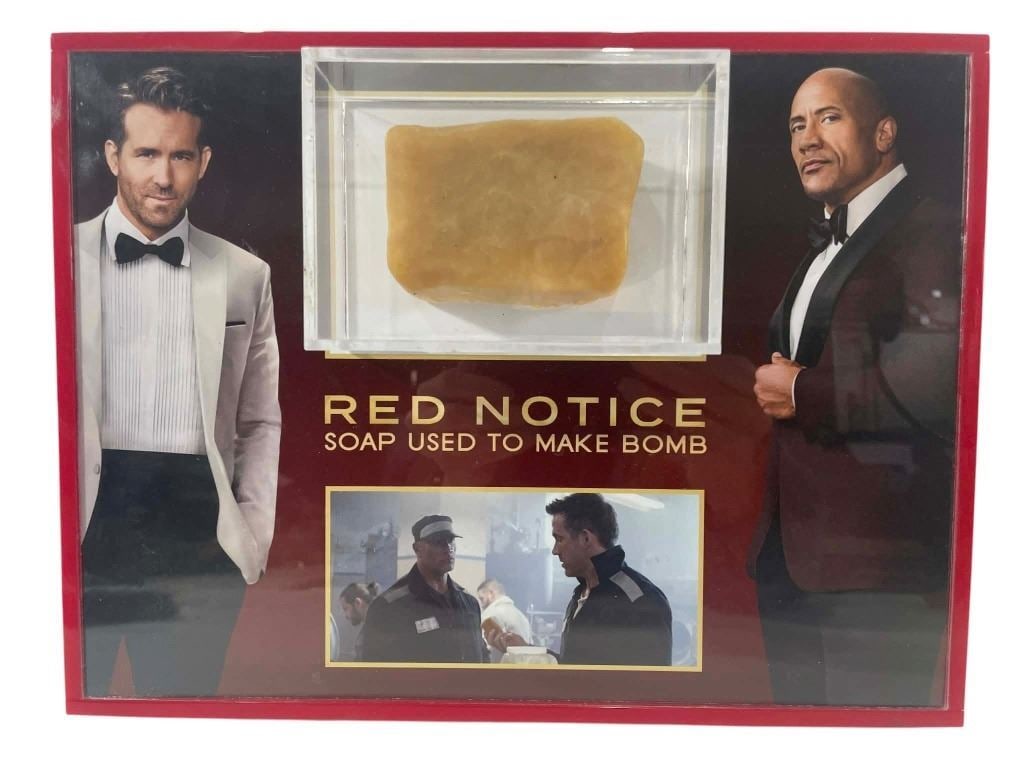 Red Notice (2021) - Prop Bar Of Soap Used to Make Bomb (1 of 1)