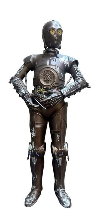 Star Wars - The Mandalorian (2019-) - CB-3DU Protocol Teacher Droid 12" Maquette With Signed Photo (1 of 4)