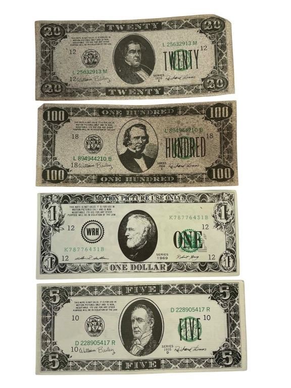 The Dukes of Hazzard (1979-1985) - Counterfeit Money Scheme Bills (Season 2) (1 of 5)