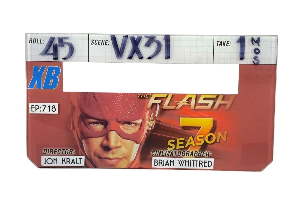 The Flash (2014-2023) - Digital Slate Clapperboard Cover (Season 7) (1 of 2)