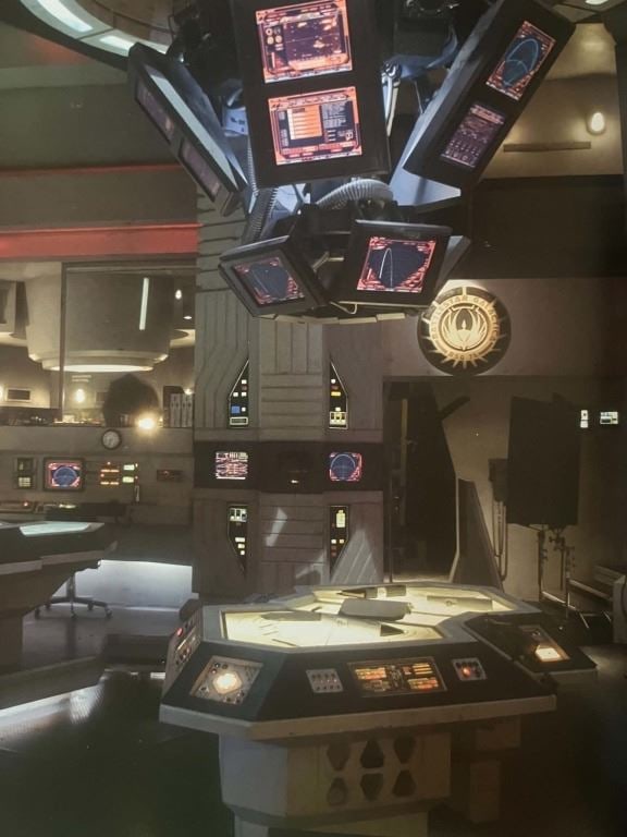 Battlestar Galactica (2004 - 2009) - Corridor Wall Panel - 4