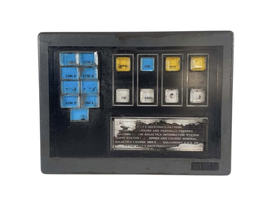 Battlestar Galactica (2004 - 2009) - Galactica Light-Up Display Panel (1 of 4)