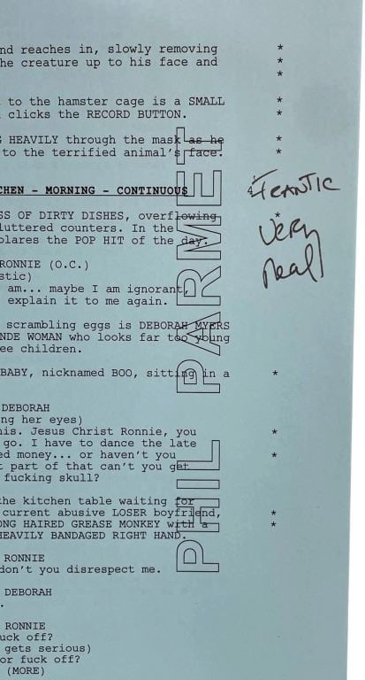 Halloween (2007) - Phil Parmet (Cinematographer) Signed Annotated Script - 2